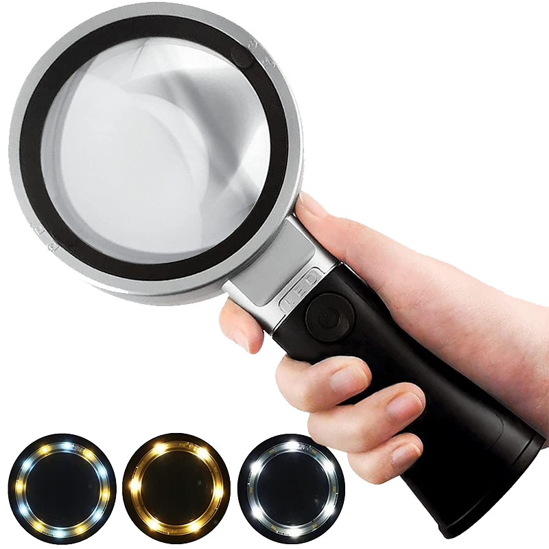 LED Magnifier for Low Vision