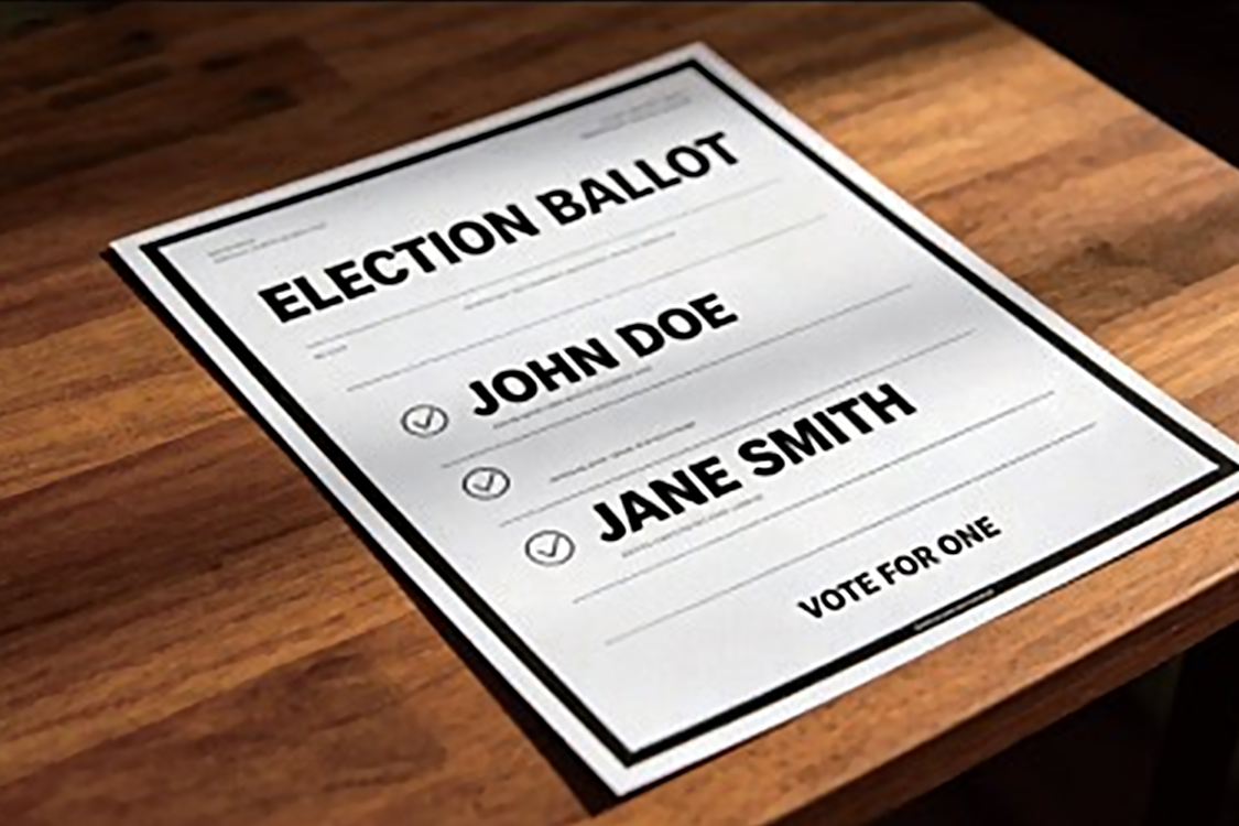 Large Print Ballot