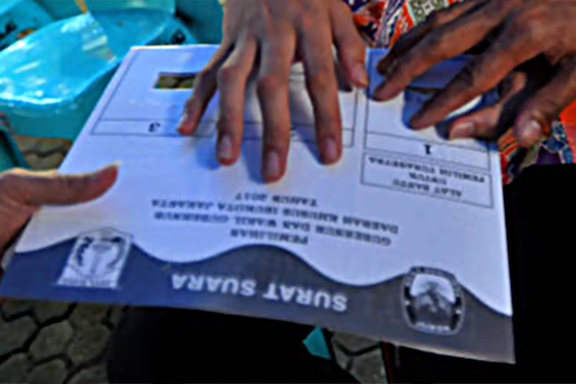 Braille ballot template