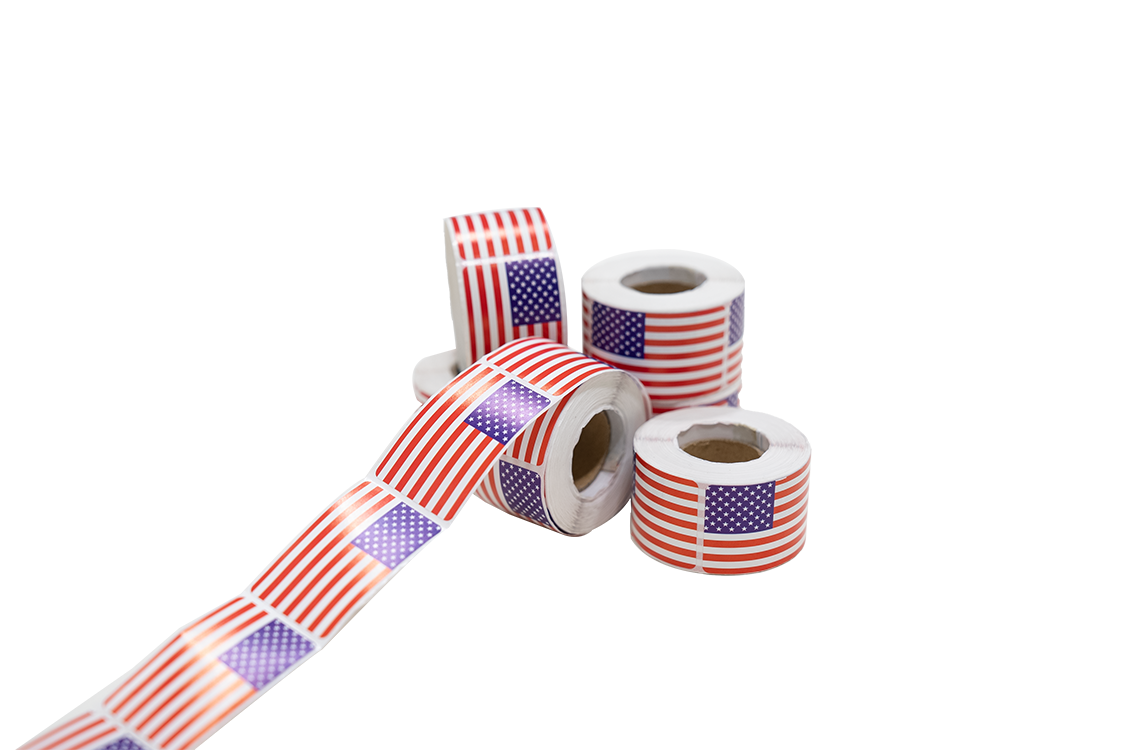 Election Stickers (Art Paper, PVC, PET, Kraft Paper, Metal Transfer)