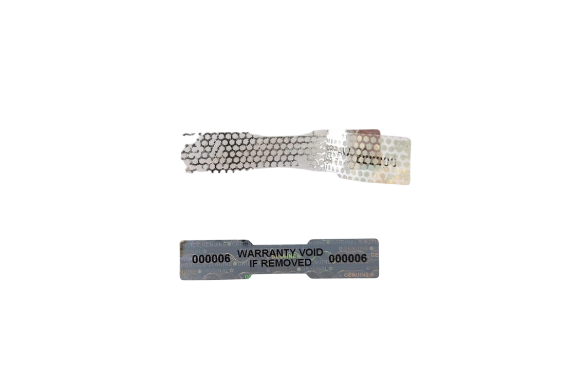 Custom Tamper Evident Label