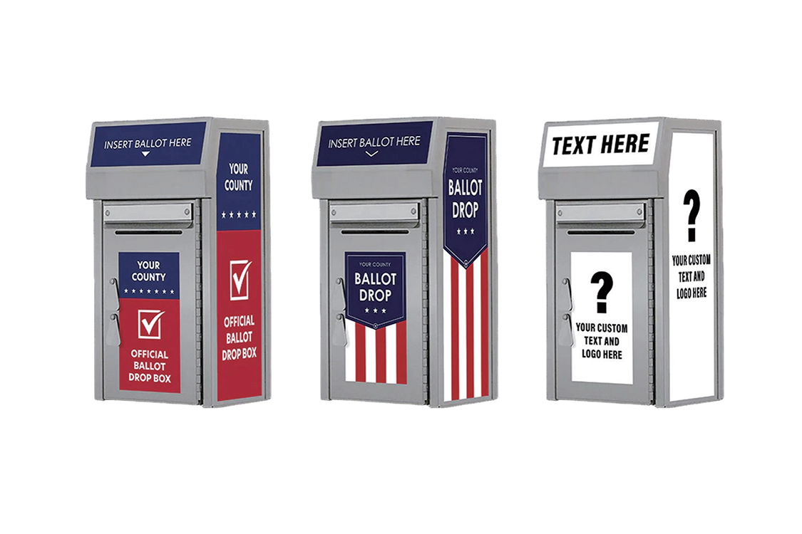 On-Wall Ballot Drop Box